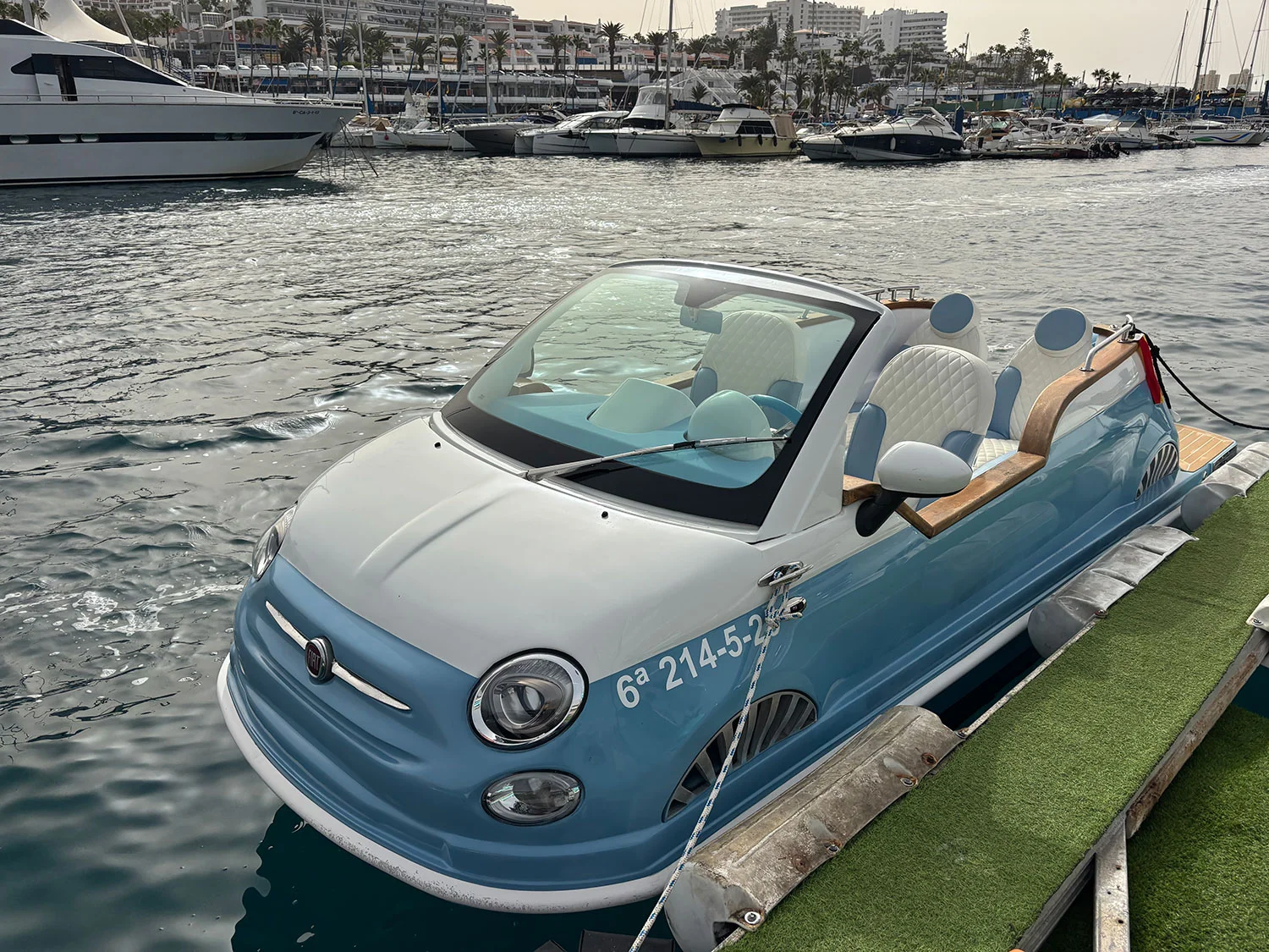 Fiat 500 No-License Motorboat 2